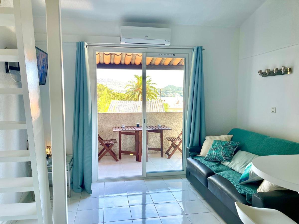 Magnifique Studio Vue Mer A 5 Minutes De La Plage Saint-Cyr-sur-Mer Exterior photo